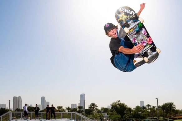 Keegan Palmer will represent Australia at the first skateboarding Olympic events in Paris.