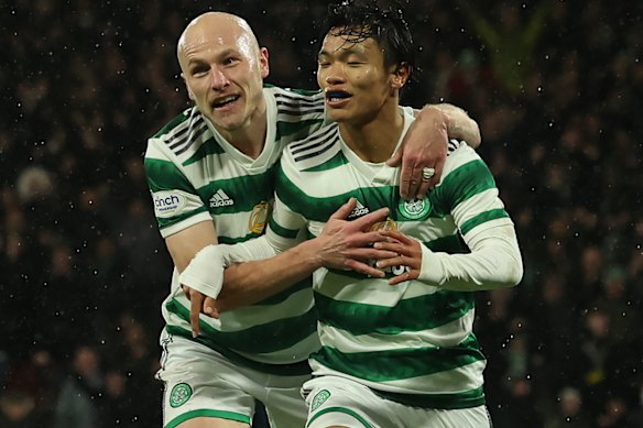 Celtic will face either Rangers or Aberdeen in the final.