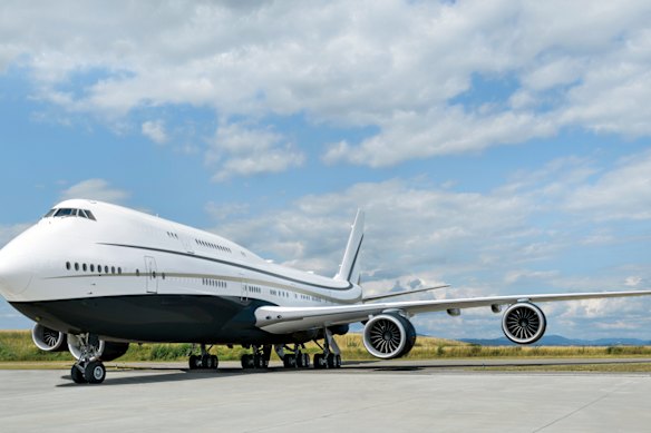One careful owner: Qatar’s surplus 747-8 has been on the market for about five years.