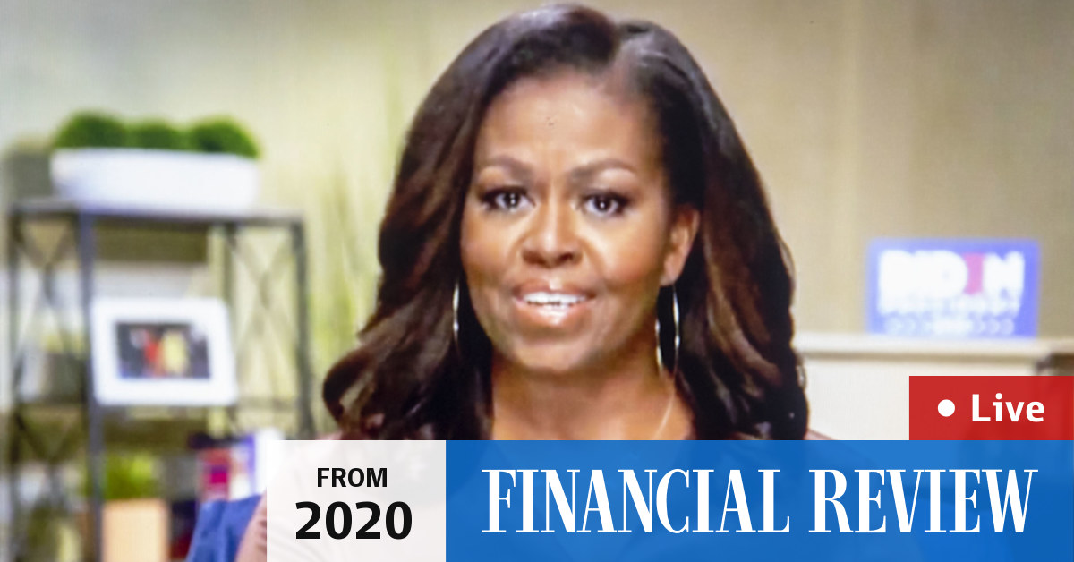 US election LIVE updates: 2020 DNC Michelle Obama says Trump is in over ...