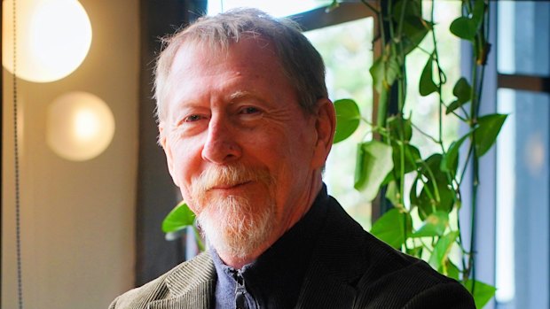 Best-selling crime writer Chris Hammer at lunch at The Graham Hotel, Port Melbourne.
