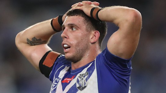 Adam Elliott is searching for a club after parting ways with the Bulldogs on Friday.