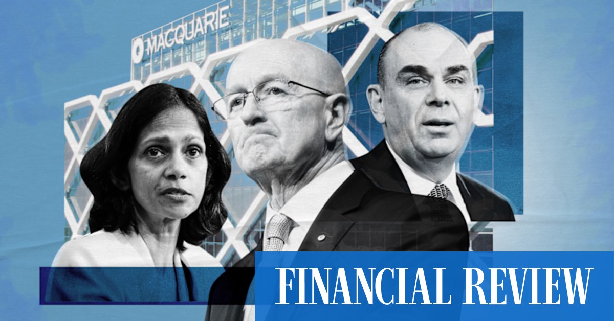 Wayne Byres joins Macquarie Bank amid governance maelstrom - Vimarsana News