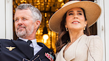 King Frederik will depart the royal yacht early to oversee the formation of a new government in Copenhagen before returning to Queen Mary's side for the end of the tour.