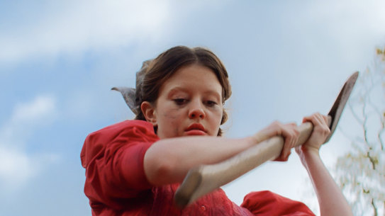 Mia Goth in her breakout, Pearl.