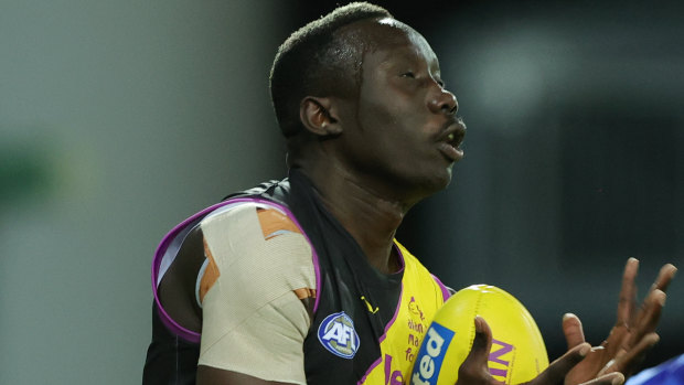 Mabior Chol will boost Gold Coast’s ruck department.