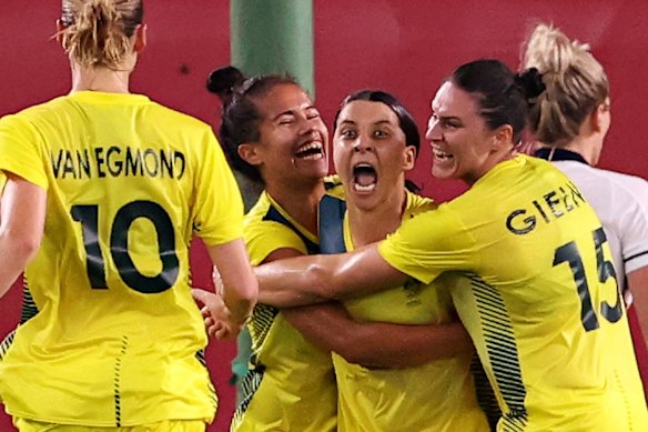 Sam Kerr delivered.