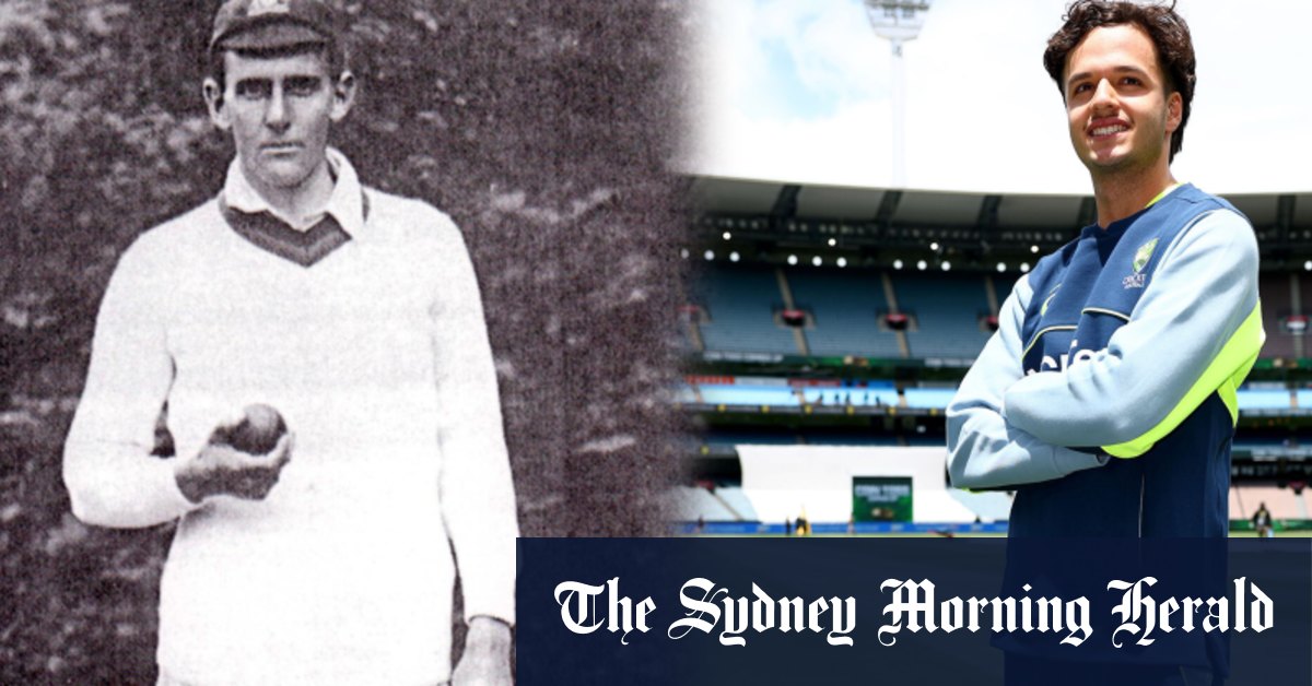 Unprecedented Talent: 117-Year Gap Between Gerry Hazlitt and Rising Star Sam Konstas