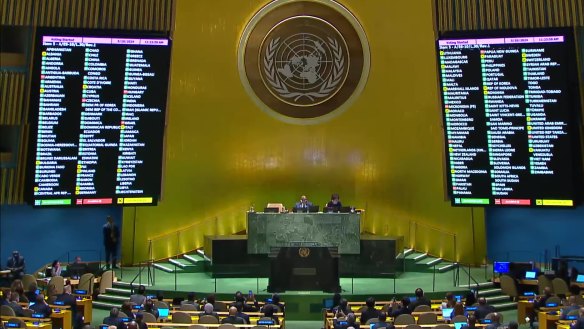 Disunity strikes as Labor MP breaks rank on UN General Assembly vote