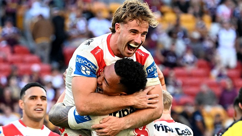 Dragons end 15-game losing streak with biggest upset of the NRL season
