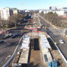Take a bird's eye view of the light rail track in this new video