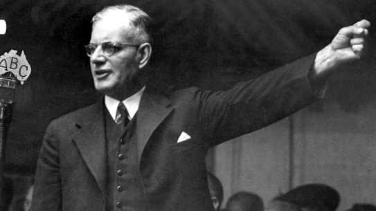Recordings of the wartime speeches of prime minister John Curtin are at risk as the National Archives races to digitise the 384km of material it holds.