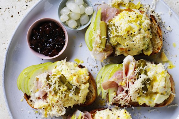 Ploughman’s bruschetta.