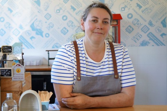 Artisan butter pioneer Naomi Ingleton.