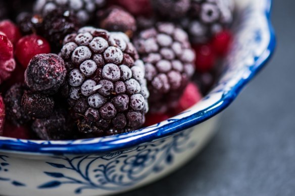Berries freeze well and eliminate waste.