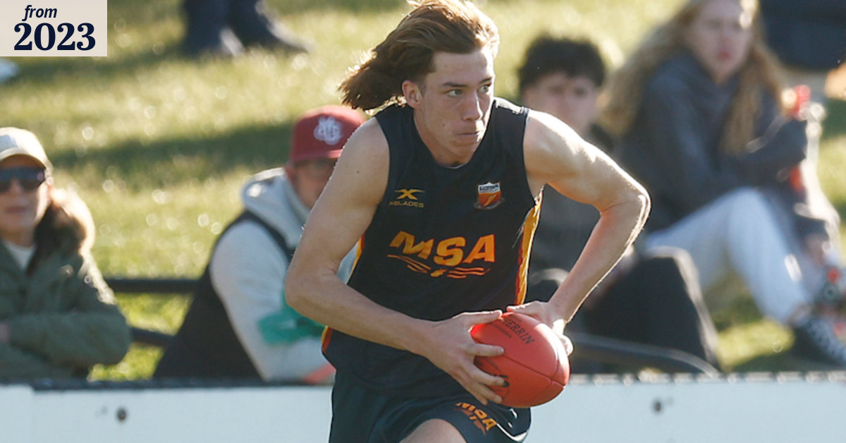 AFL draft 2023: Marcus Bontempelli on father-son Western Bulldogs ...