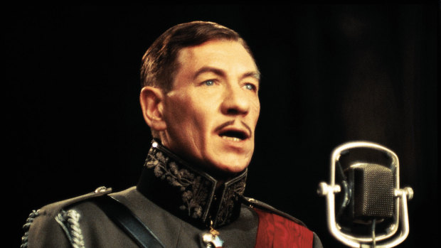 Ian McKellen as the fascist Richard III.