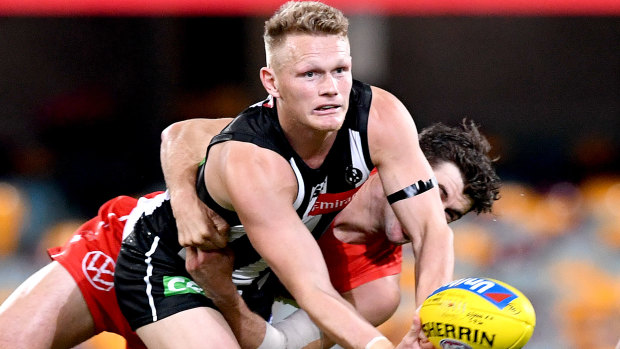 Adam Treloar and the Magpies are in talks, with the Saints lurking.