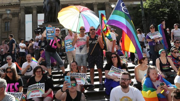 Australians voted to allow same-sex couples to marry in in November 2017.