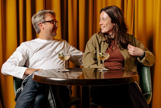 Marty Webster and Amy McGouldrick are back at The Walrus bar in St Kilda.