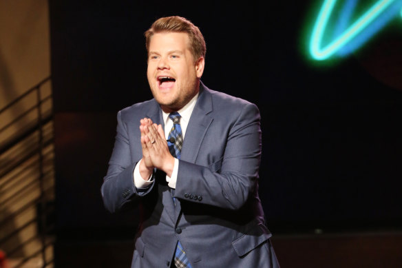 James Corden hosts The Late Late Show.