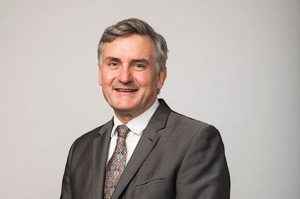 Alleged fidgeter Richard Glover.