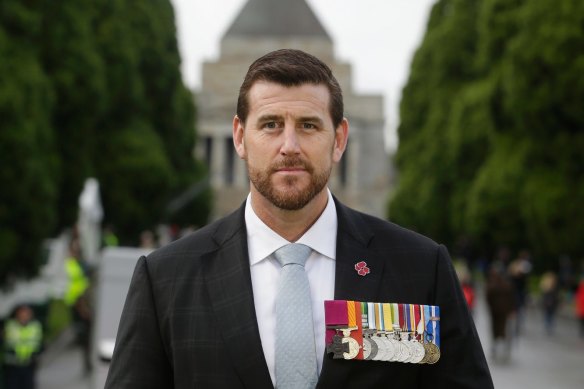 Ben Roberts-Smith pictured in 2017.