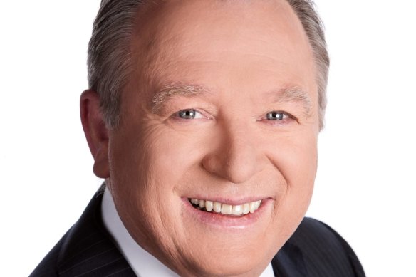 Longtime Nine newsreader Peter Hitchener experienced a migraine during Monday’s night’s bulletin.