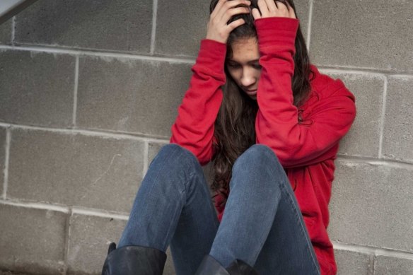 Close to half of teenage girls considered self harm compared to only 18 per cent of boys. 