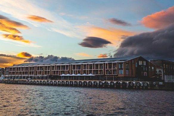 MACq 01 Hotel has a prime view of Hobart’s harbour.