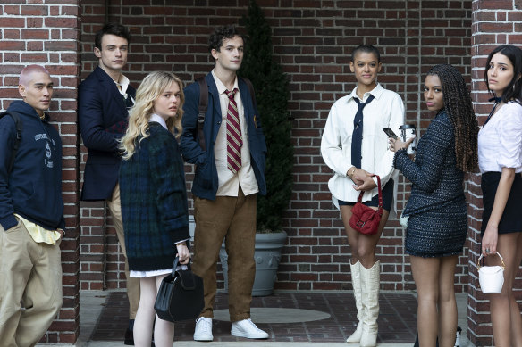 There’s a new bunch of bratty, entitled offspring of Manhattan’s super-rich in the new version of <i>Gossip Girl.
