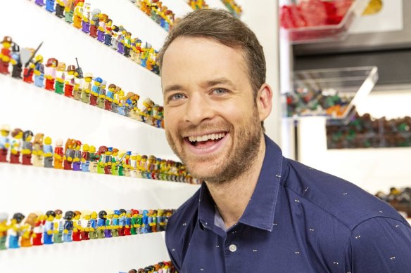 Hamish Blake is the host of LEGO Masters and the hot favourite to win his second TV Week Gold Logie.