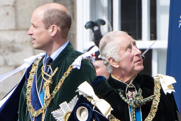 Prince William and the King are said to be at loggerheads over the future of the monarchy.