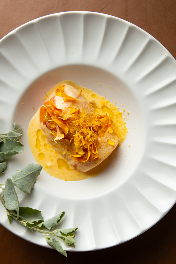 Sweet potato with saltbush.