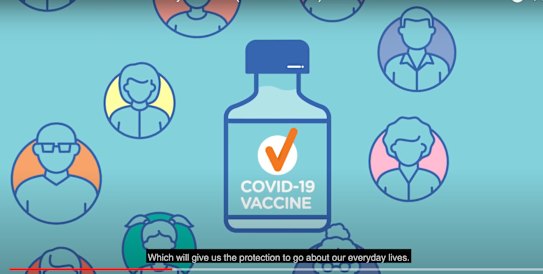 Australia’s fact-based COVID vaccination ad has faced criticism.