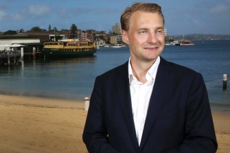 Liberal MP for Manly James Griffin.
