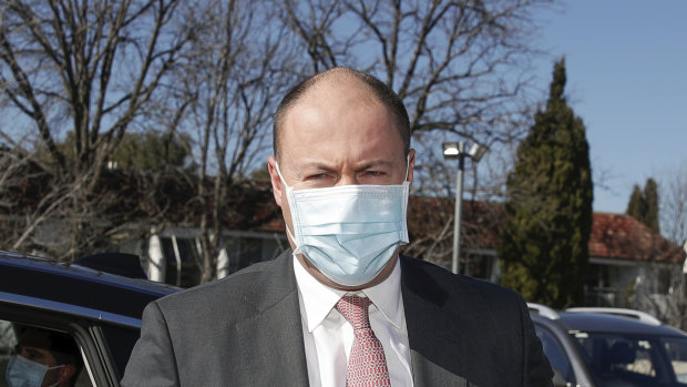 Treasurer Josh Frydenberg is desperate  to save the economy from illness.  