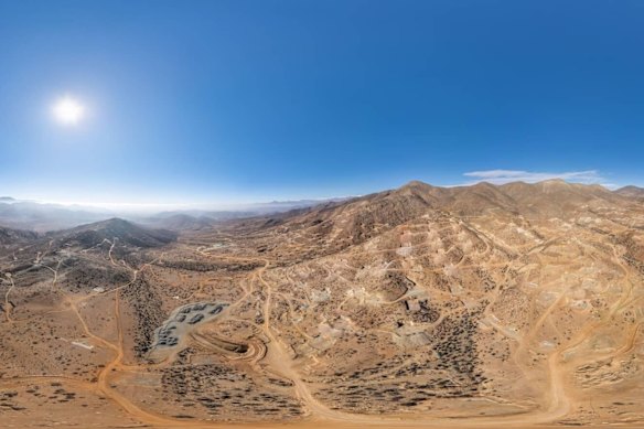 Hot Chili&rsquo;s Costa Fuego copper-gold project near the coast in central Chile.