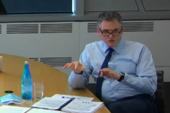 NAB CEO Ross McEwan told the House of Representatives economics committee that Australia needs a plan for living with the virus.