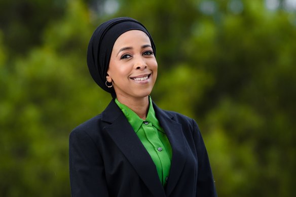 Yarra councillor Anab Mohamud.