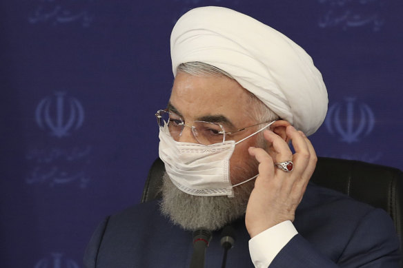 President Hassan Rouhani: "Our estimate is that so far 25 million Iranians have been infected with this virus and about 14,000 have lost their lives."