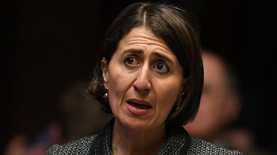 Premier Gladys Berejiklian .