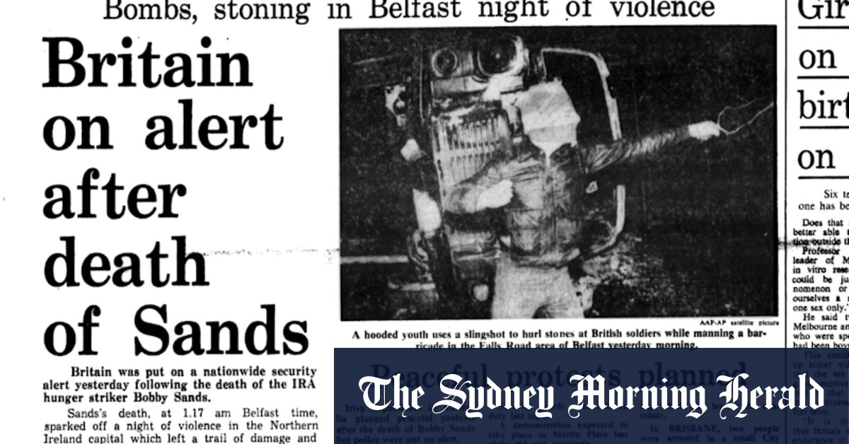 From the Archives, 1981: Britain on alert after death of Sands - Vimarsana News