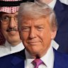 President Donald Trump and Saudi Crown Prince Mohammed bin Salman in Riyadh on Tuesday.