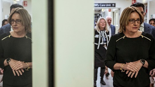 Victorian Premier Jacinta Allan on Monday.