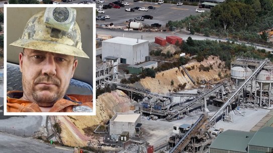 Ballarat Gold Mine and mine collapse victim Kurt Hourigan.