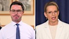 Nationals leader David Littleproud and Liberal Party leader Sussan Ley.
