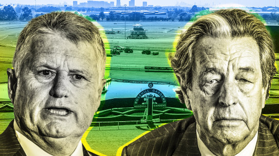 Rosehill Racecourse stoush