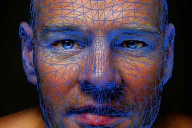 Biometric facial map. The federal government is experimenting with facial recognition for users of its online services.