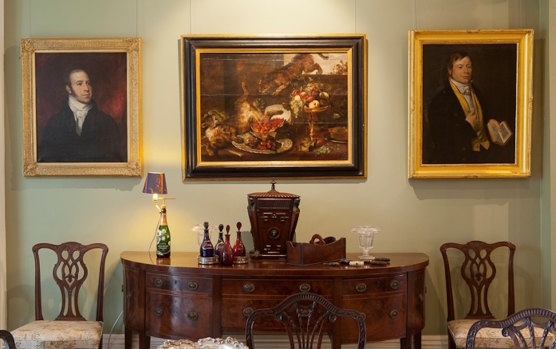 The Johnston Collection, displayed in a house in East Melbourne.